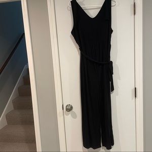 Lisa & Lucy for A Pea in the Pod black maternity jump suit - L